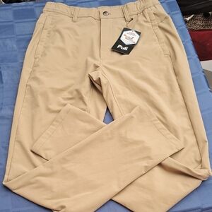 Men's Puli Waterproof Tan Golf Pants